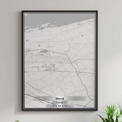 ROAD MAP OF MARCK, FRANCE BY MAPBAKES