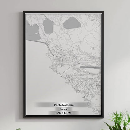 ROAD MAP OF PORT-DE-BOUC, FRANCE BY MAPBAKES