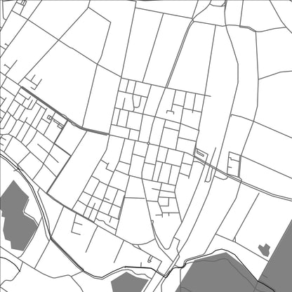 ROAD MAP OF NEULUSSHEIM, GERMANY BY MAPBAKES