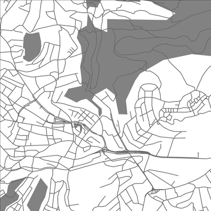 ROAD MAP OF REMSCHEID, GERMANY BY MAPBAKES