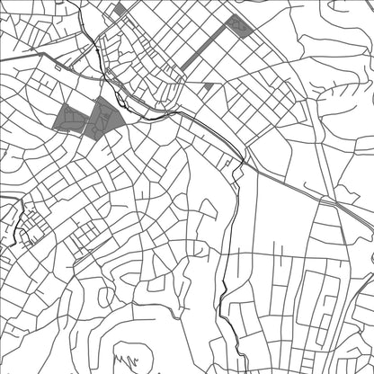 ROAD MAP OF REUTLINGEN, GERMANY BY MAPBAKES