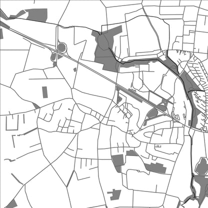 ROAD MAP OF SCHENEFELD, GERMANY BY MAPBAKES