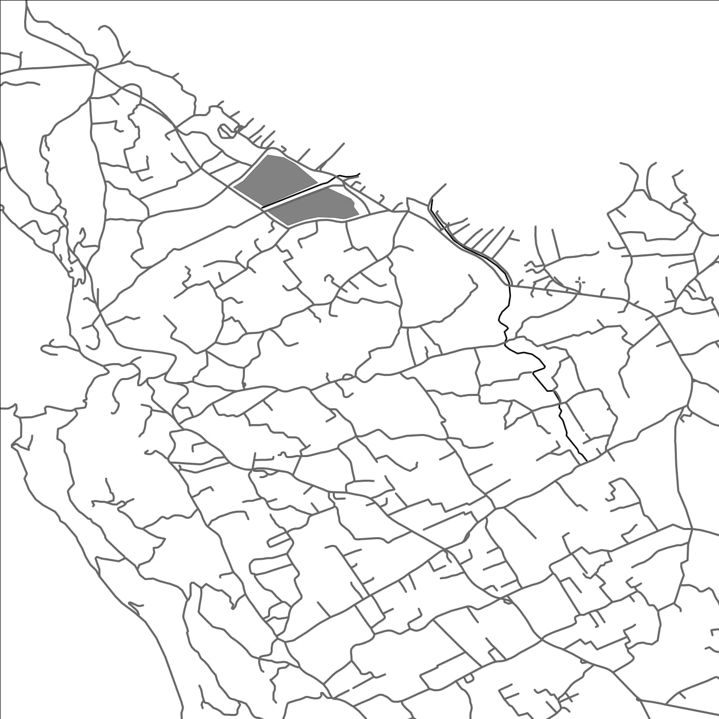 ROAD MAP OF ALYKÉS, GREECE BY MAPAKES