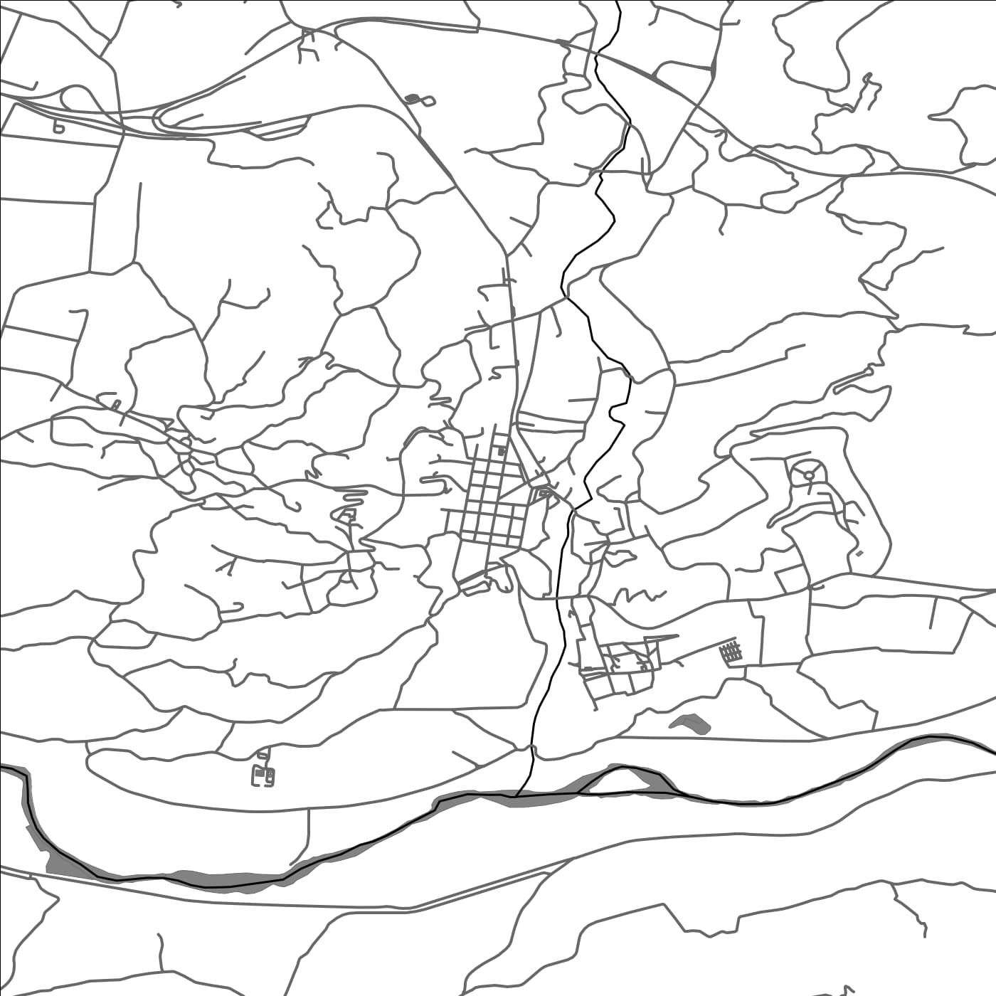 ROAD MAP OF ARCHAÍA OLYMPÍA, GREECE BY MAPAKES