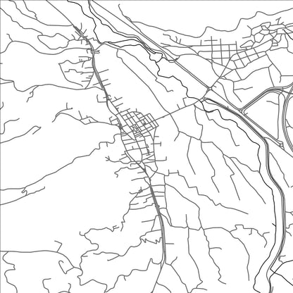 ROAD MAP OF FILIPPIÁDA, GREECE BY MAPAKES