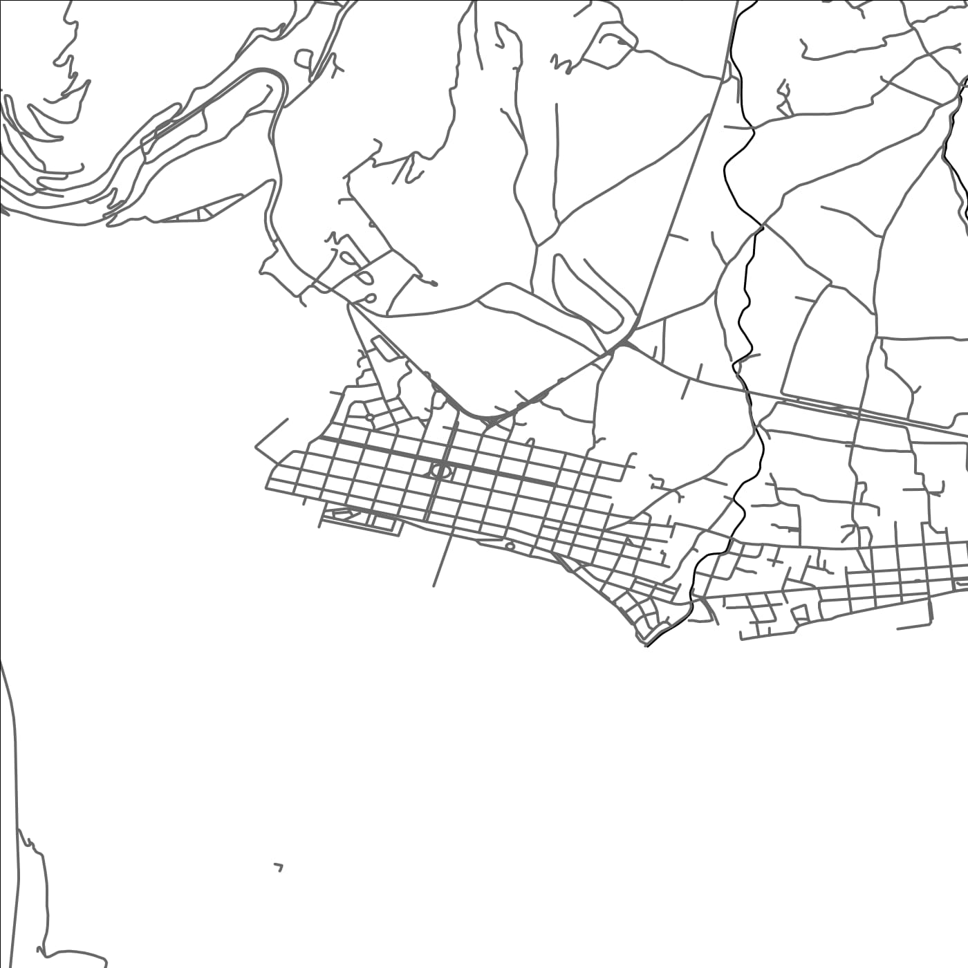 ROAD MAP OF ITÉA, GREECE BY MAPAKES