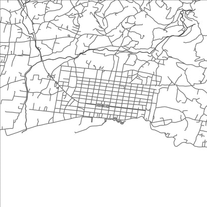 ROAD MAP OF KÁRYSTOS, GREECE BY MAPAKES