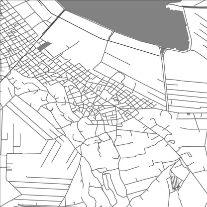 ROAD MAP OF KATSIKÁS, GREECE BY MAPAKES