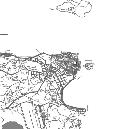ROAD MAP OF KÉRKYRA, GREECE BY MAPAKES