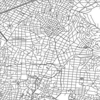 ROAD MAP OF KIFISIÁ, GREECE BY MAPAKES