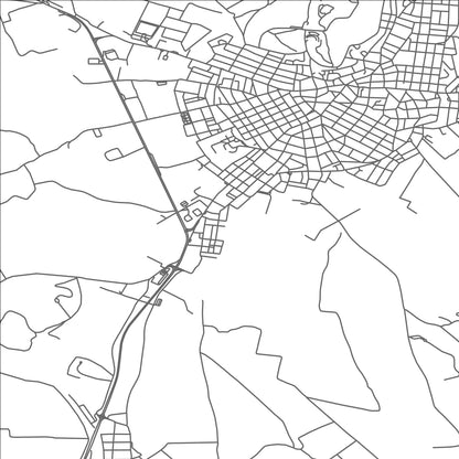 ROAD MAP OF KILKÍS, GREECE BY MAPAKES