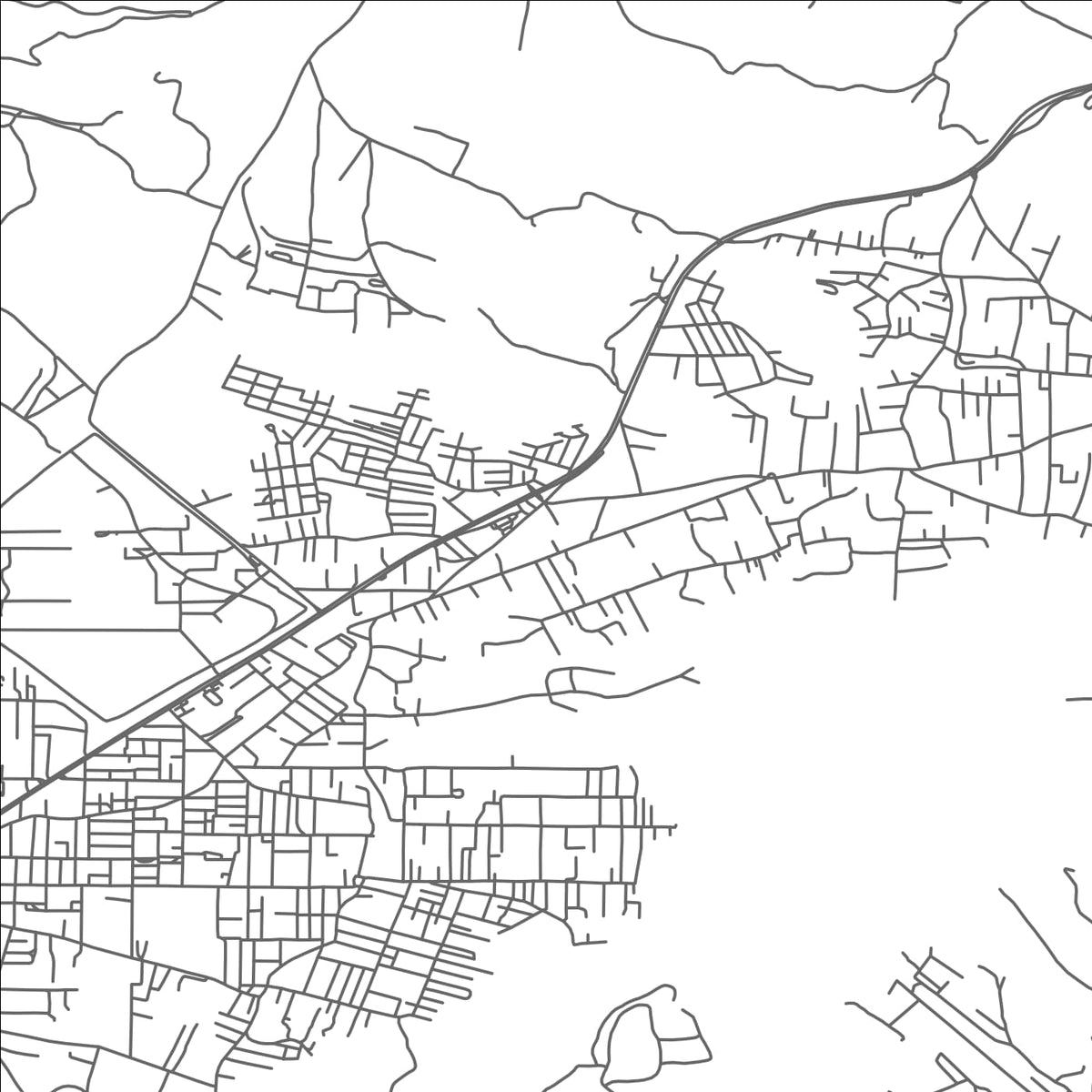 ROAD MAP OF KÍTSI, GREECE BY MAPAKES