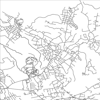 ROAD MAP OF KOUNOUPIDIANÁ, GREECE BY MAPAKES