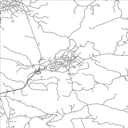 ROAD MAP OF KRÉSTENA, GREECE BY MAPAKES