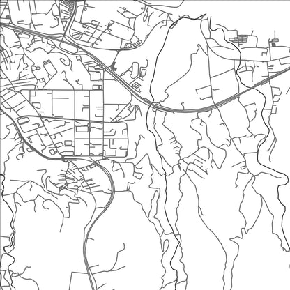 ROAD MAP OF NÉA ALIKARNASSÓS, GREECE BY MAPAKES