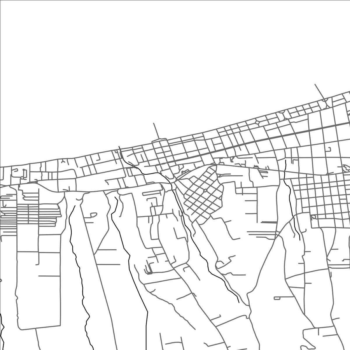 ROAD MAP OF NÉOI EPIVÁTES, GREECE BY MAPAKES