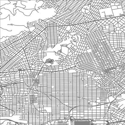 ROAD MAP OF NÍKAIA, GREECE BY MAPAKES