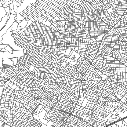 ROAD MAP OF PERISTÉRI, GREECE BY MAPAKES