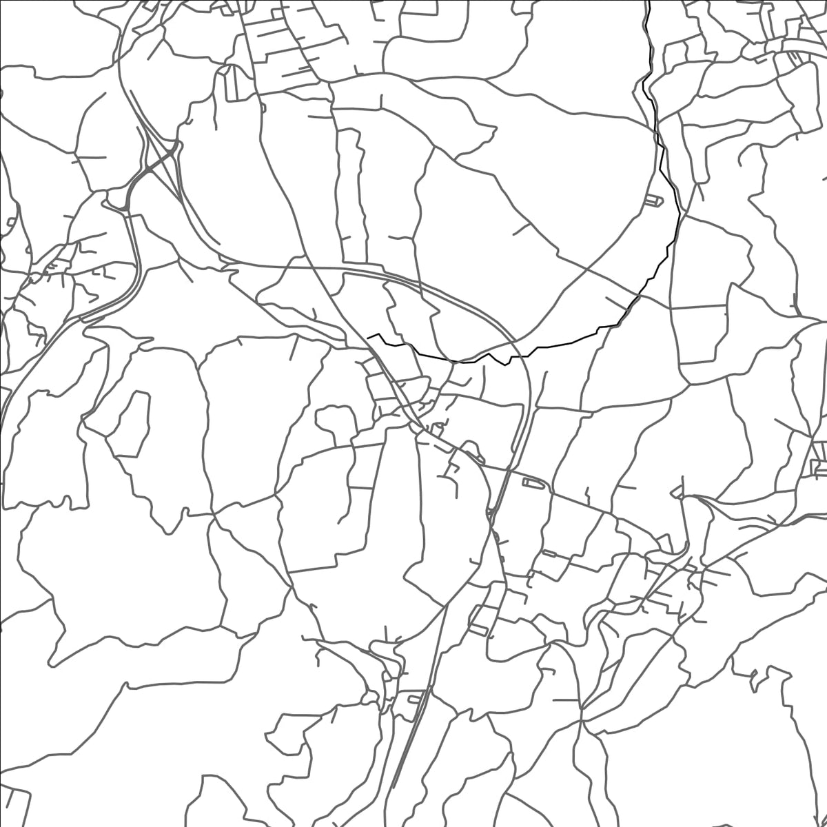 ROAD MAP OF PEZÁ, GREECE BY MAPAKES