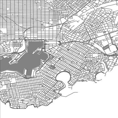 ROAD MAP OF PIRAEUS, GREECE BY MAPAKES