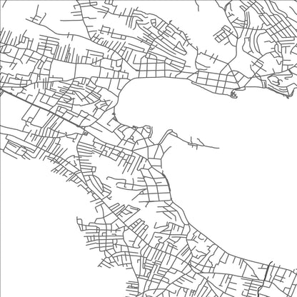 ROAD MAP OF PÓRTO RÁFTI, GREECE BY MAPAKES