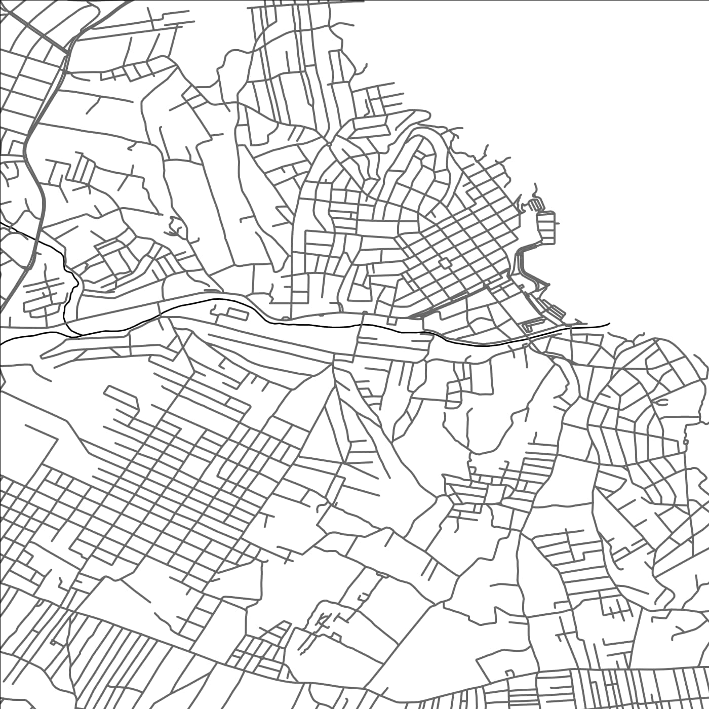 ROAD MAP OF RÁFINA, GREECE BY MAPAKES