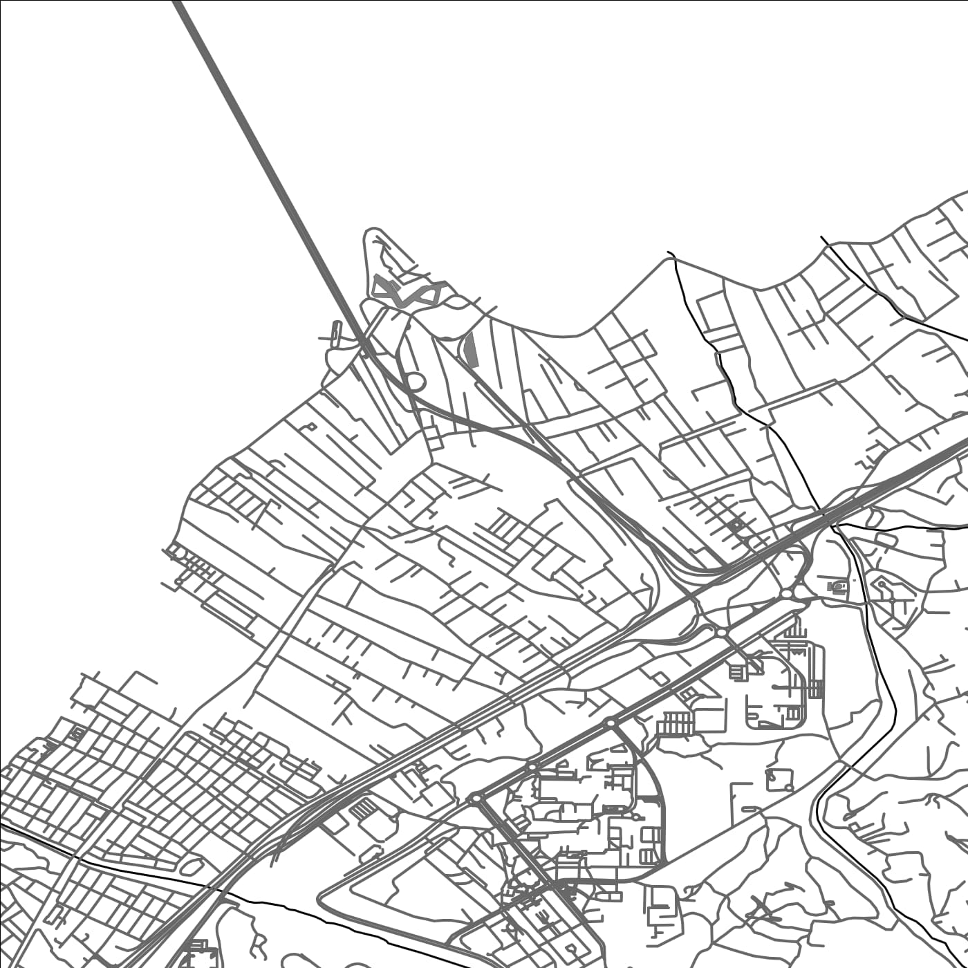 ROAD MAP OF RÍO, GREECE BY MAPAKES