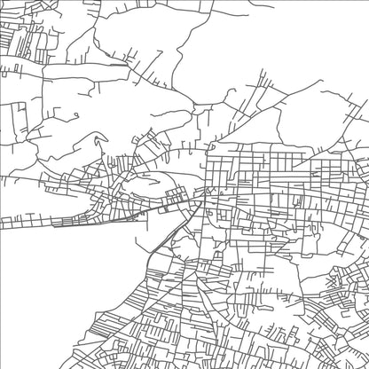 ROAD MAP OF SALAMÍNA, GREECE BY MAPAKES