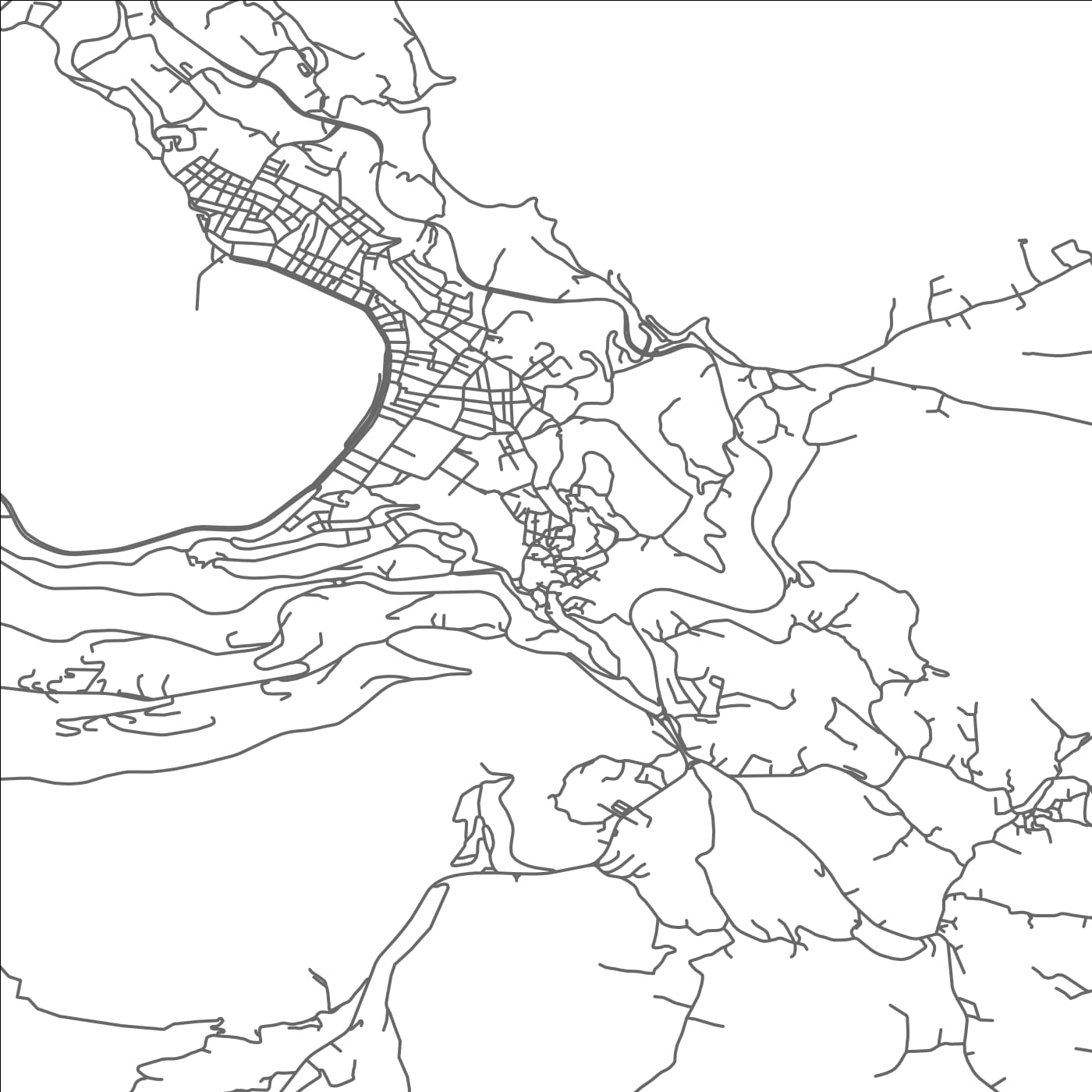 ROAD MAP OF SÁMOS, GREECE BY MAPAKES