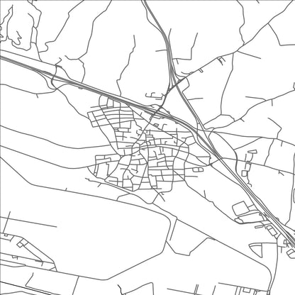 ROAD MAP OF SCHIMATÁRI, GREECE BY MAPAKES