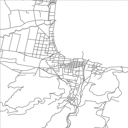 ROAD MAP OF STAVRÓS, GREECE BY MAPAKES