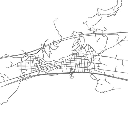 ROAD MAP OF STYLÍDA, GREECE BY MAPAKES