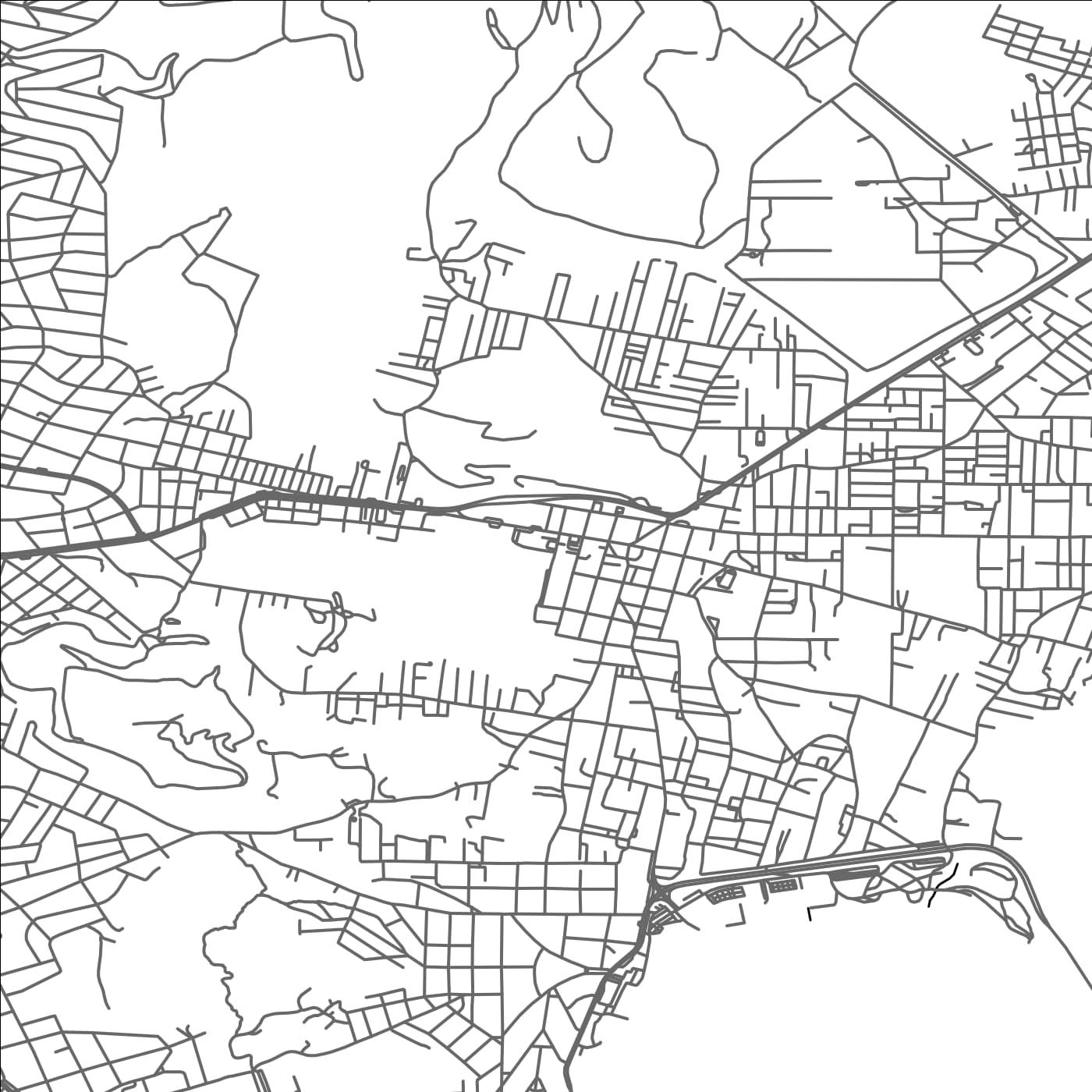 ROAD MAP OF VÁRI, GREECE BY MAPAKES