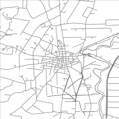 ROAD MAP OF VARTHOLOMIÓ, GREECE BY MAPAKES