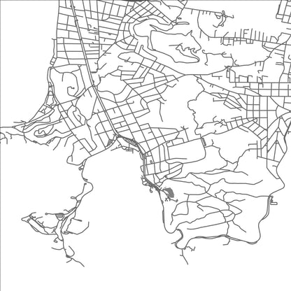 ROAD MAP OF VOULIAGMÉNI, GREECE BY MAPAKES