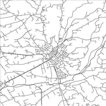 ROAD MAP OF ZACHÁRO, GREECE BY MAPAKES