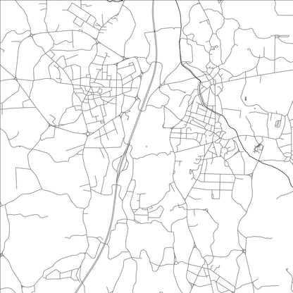 ROAD MAP OF ACI CATENA, ITALY BY MAPBAKES