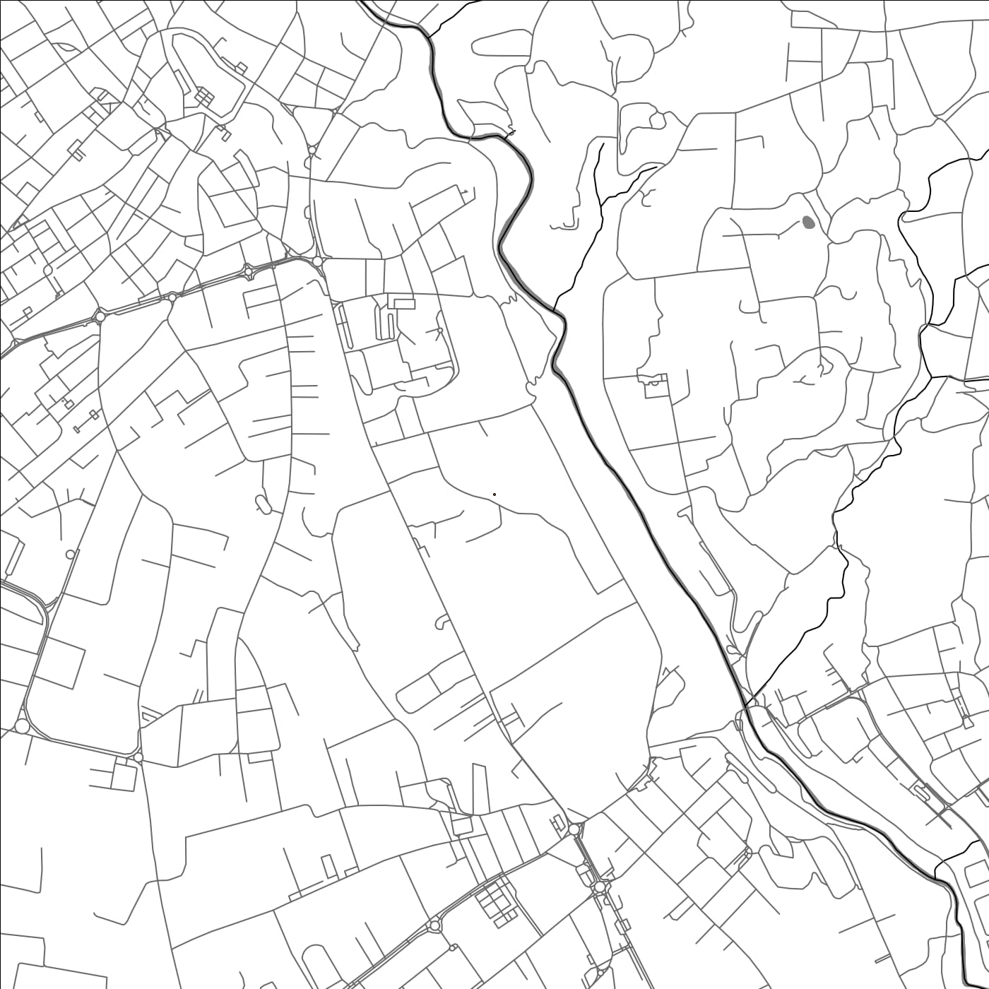 ROAD MAP OF ALBIATE, ITALY BY MAPBAKES