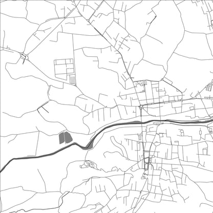 ROAD MAP OF ALPIGNANO, ITALY BY MAPBAKES