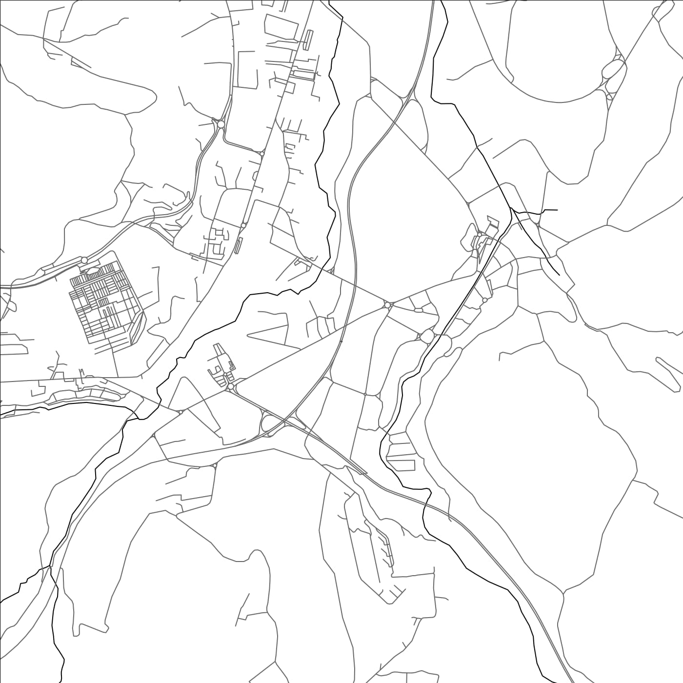 ROAD MAP OF ATRIPALDA, ITALY BY MAPBAKES