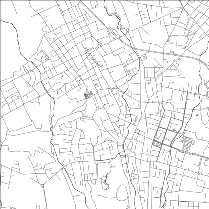 ROAD MAP OF BARLASSINA, ITALY BY MAPBAKES