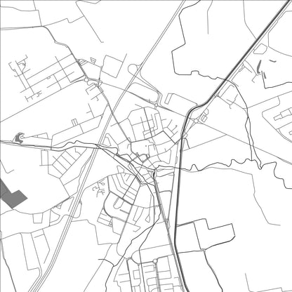 ROAD MAP OF BINASCO, ITALY BY MAPBAKES