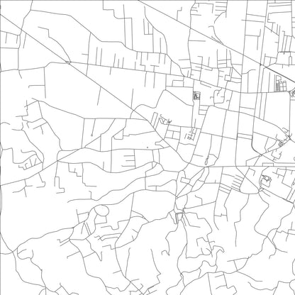 ROAD MAP OF CALVIZZANO, ITALY BY MAPBAKES