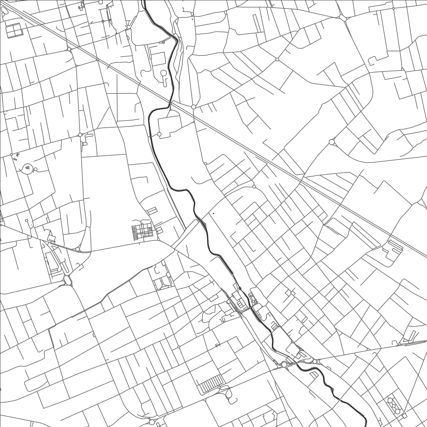 ROAD MAP OF CASTELLANZA, ITALY BY MAPBAKES