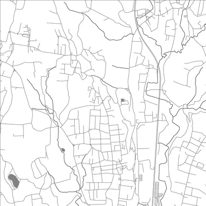 ROAD MAP OF CASTRONNO, ITALY BY MAPBAKES