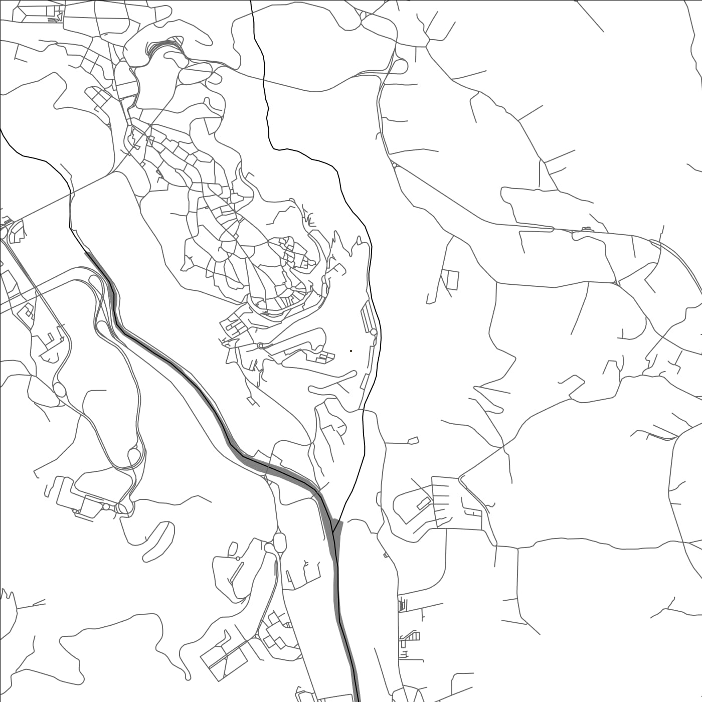 ROAD MAP OF CATANZARO, ITALY BY MAPBAKES