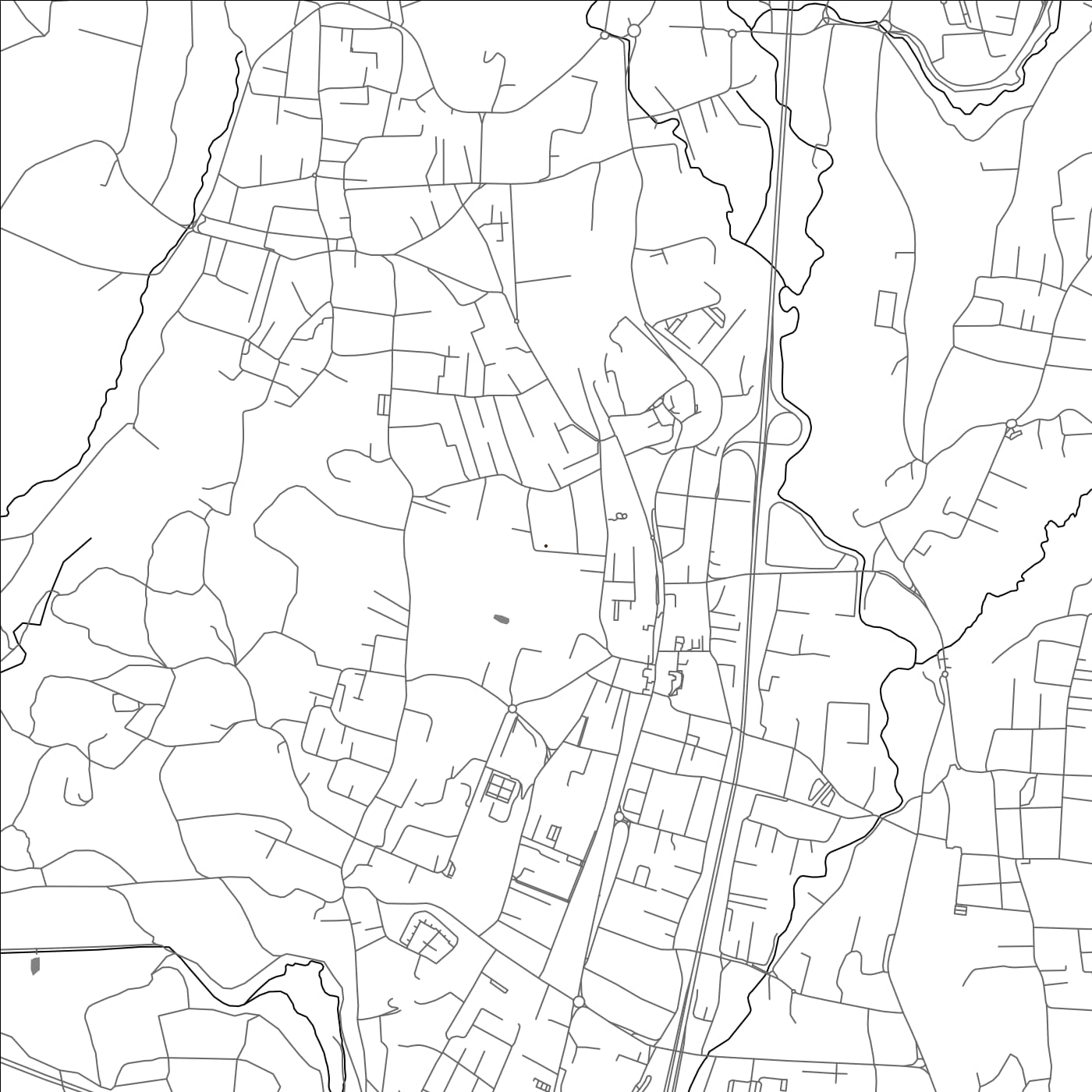 ROAD MAP OF CAVARIA, ITALY BY MAPBAKES