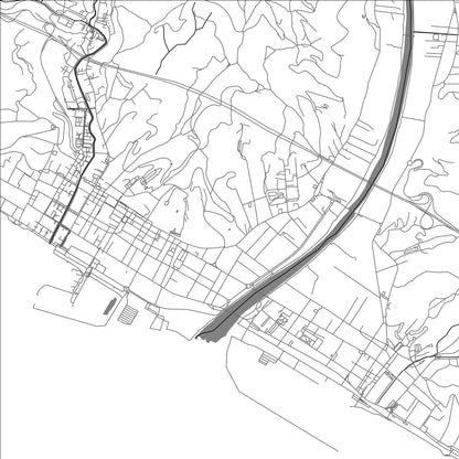 ROAD MAP OF CHIAVARI, ITALY BY MAPBAKES