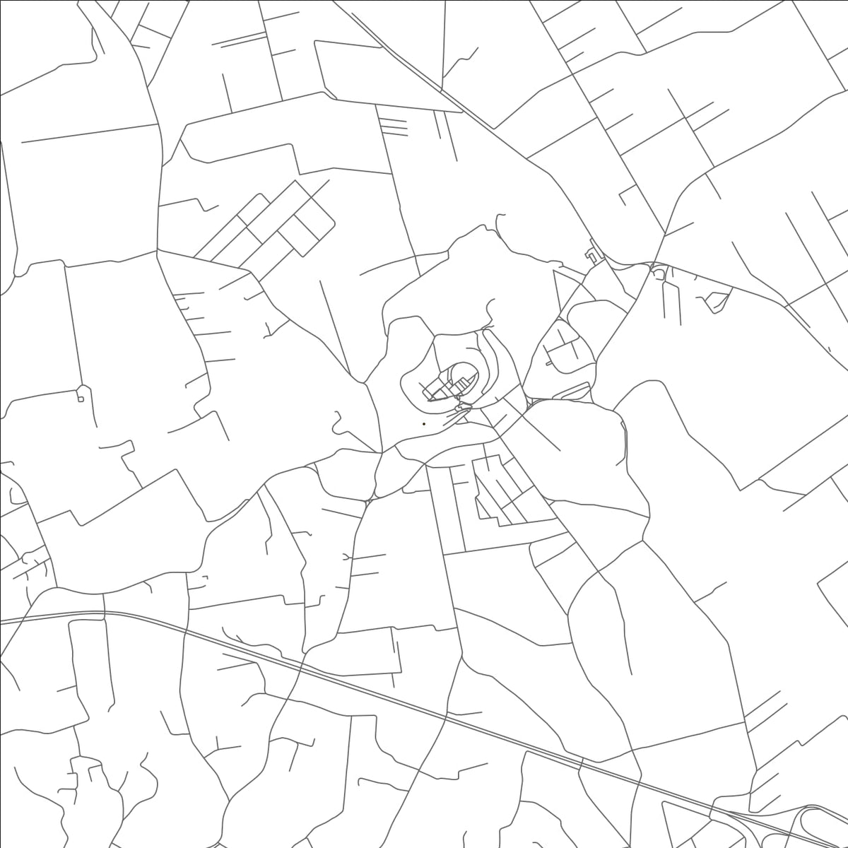 ROAD MAP OF COLONNA, ITALY BY MAPBAKES