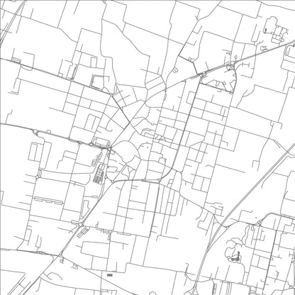 ROAD MAP OF CONCOREZZO, ITALY BY MAPBAKES